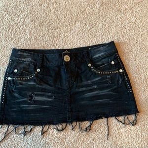 Almost Famous Jean skirt